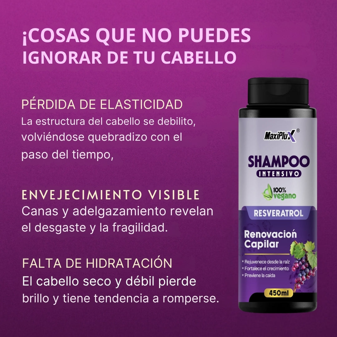 Shampoo Intensivo Resveratrol